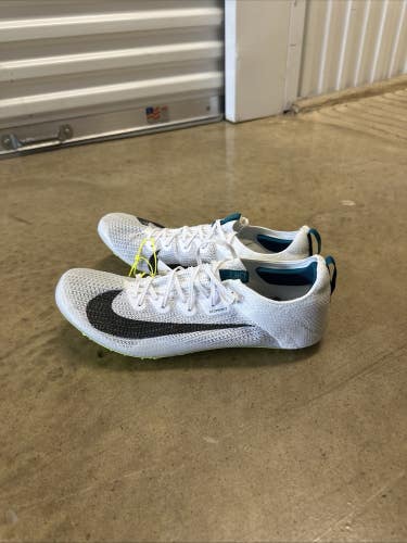 Nike Zoom Superfly Elite 2 "White Bright Spruce" Men's Sizes Track Spikes Size 14