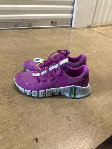 Nike Free Metcon 5 Hyper Violet Athletic Gym Training Shoe Size 13.5 Mens/15W