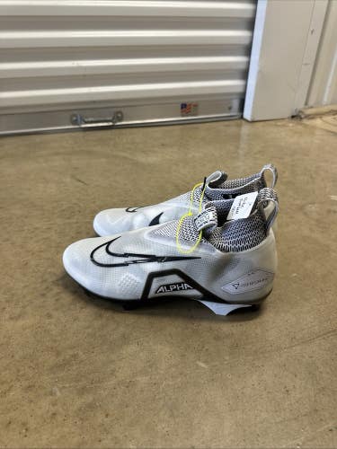 Nike Alpha Menace Elite 3 'White Particle Grey' Off-White Size 12.5 Men’s