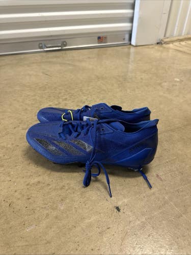 Adidas Adizero Electric Football Cleats Blue/Black IF2502 Men's Size 17