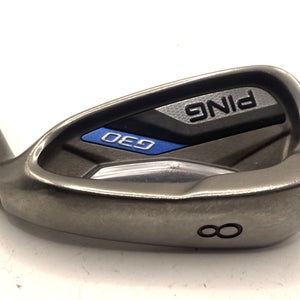 Ping G30 Orange Dot 8 Iron Lite Flex Graphite TFC 80 Shaft Senior *Good*