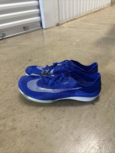 Nike Air Zoom Victory Racer Blue Track And Field Shoes Mens Size 14/15