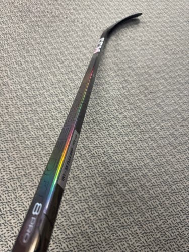 Intermediate Black CCM JetSpeed FT8 Pro Left Hand Hockey Stick P29+1/4 55 Flex (New)