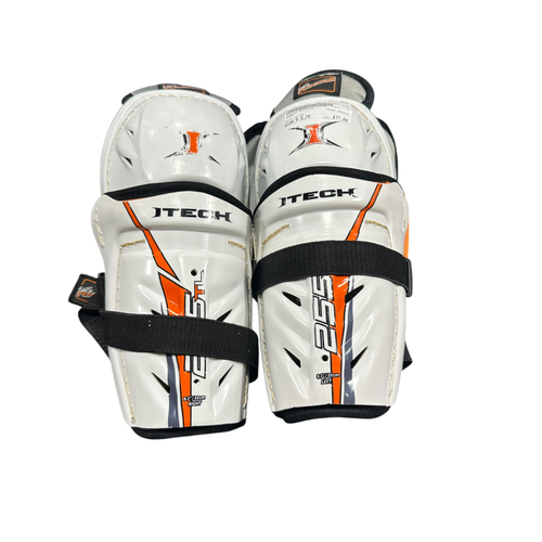 Used Itech ROOKIE Youth Shin Guards White 8 1/2" 11375-S000379472