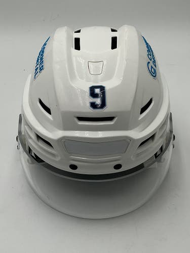 Used Toledo Walleye CCM Tacks 710 Helmet
