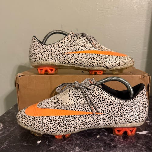 Mens 9.5 Nike Mercurial VI Elite SE FG Superfly Safari Cleats Boots