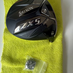 Men's 2022 Srixon ZX5 MKII Right Handed Driver. Head ONLY. 9.5 Loft (Used)