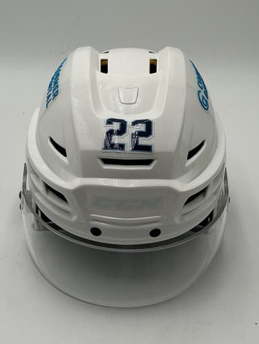 Used Toledo Walleye Large CCM Tacks 310 Helmet