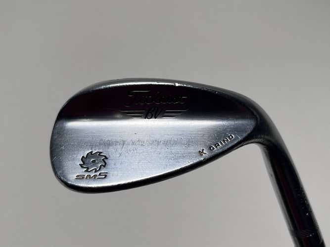 Titleist Vokey SM5 Tour Chrome Lob Wedge LW 58* 11 K-Grind Kuro Kage Regular RH