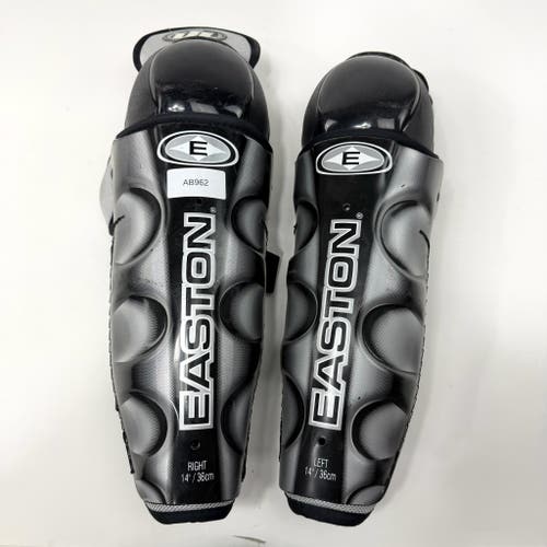 Used Easton Ultra Lite Shin Guards | 14" | AB962