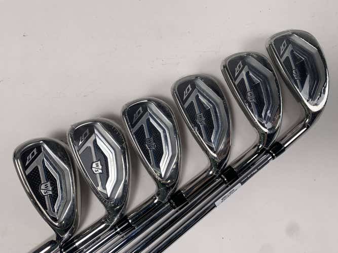 Wilson D7 Iron Set 5-9+GW KBS Tour 80 Regular Steel Mens RH