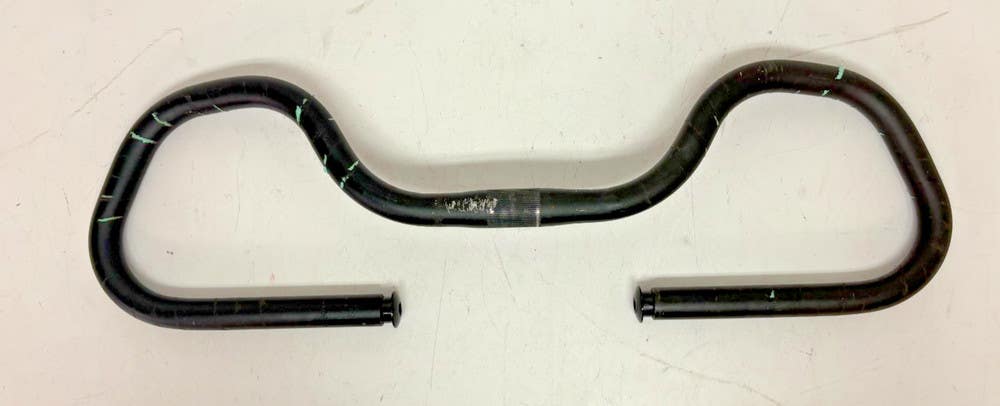 Nashbar 56cm Black Aluminum Butterfly Handlebar 25.4mm Clamp Diameter GREAT