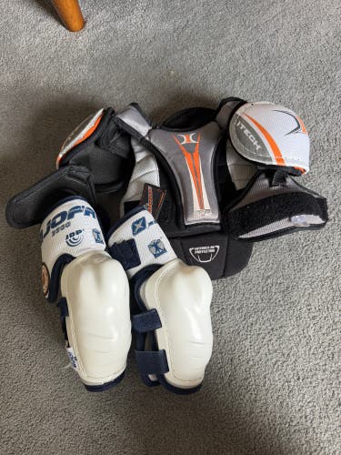 itech Chest/Shoulder Pads and Jofa Elbow Guards (Used)