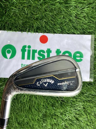 Callaway Paradym X Forged 455 LH Single 7 Iron With Regular Steel Shaft NEW