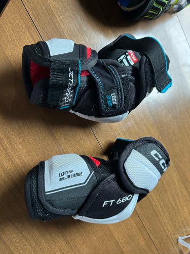Junior Large CCM JetSpeed FT680 Elbow Pads (Used)