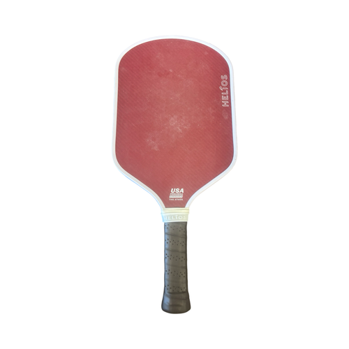 Used HELIOS CUSTOM PADDLE Pickleball Racquet Maroon 10299-S000311845