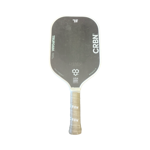 Used CRBN 1 TRUFOAM Pickleball Racquet White 10299-S000311841