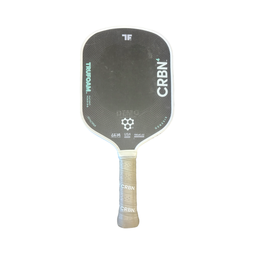 Used CRBN 4 TRUFOAM Pickleball Racquet White 10299-S000311840