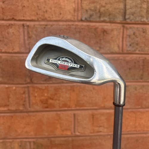 Callaway Big Bertha 1996 Single 8 Iron RCH 90 Regular Flex Graphite *Needs Grip