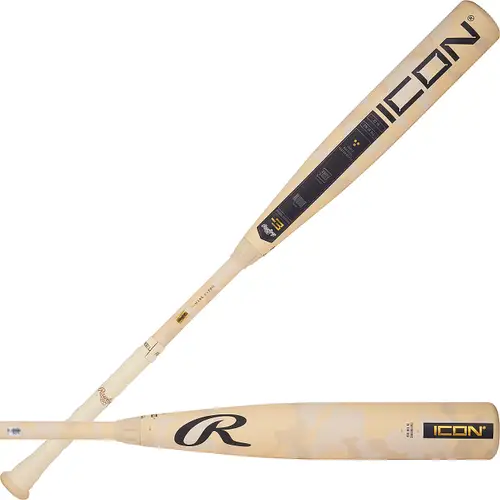 2025 Rawlings Icon Composite BBCOR Certified Bat (-3) 28 oz 31" (New)