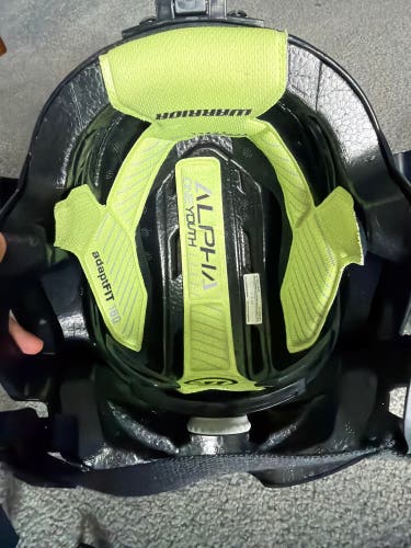 Youth Warrior Alpha One Helmet (Used)