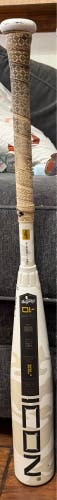 2025 Rawlings Icon Composite USSSA Certified Bat (-10) 17 oz 27" (Used)