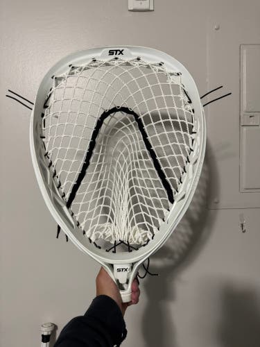 Adult STX Eclipse Fresh Stringing Goalie Head (Used)