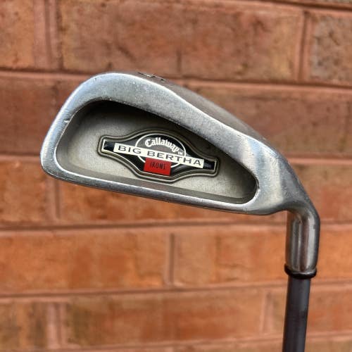 Callaway Big Bertha 1996 Single 5 Iron RCH 90 Regular Flex Graphite *Needs Grip