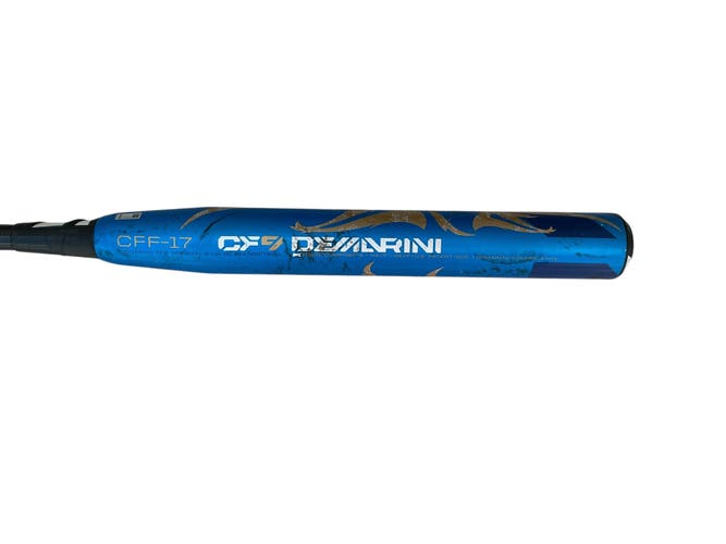 Blue 2017 DeMarini CF9 Composite Bat (-9) Composite 25 oz 34" (Used)