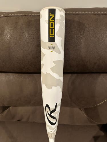 2025 Rawlings Icon Composite USSSA Certified Bat (-8) 21 oz 29" (Used)