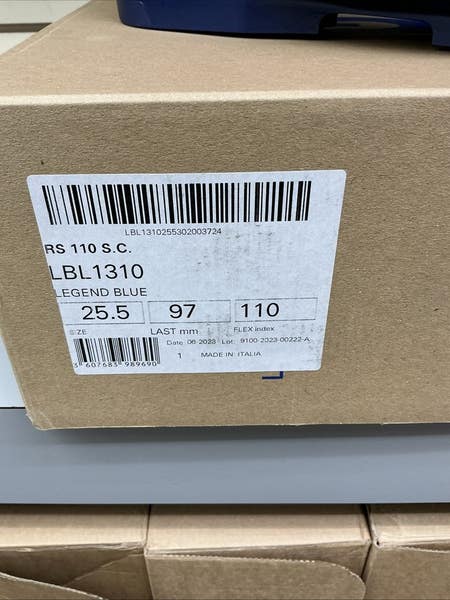 Lange RS 110 S.C 25.5 Ski Racing Boot NEW 23/24 | SidelineSwap
