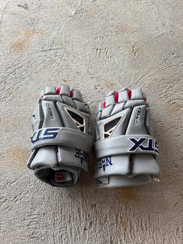 3d New England STX Cell III Lacrosse Gloves