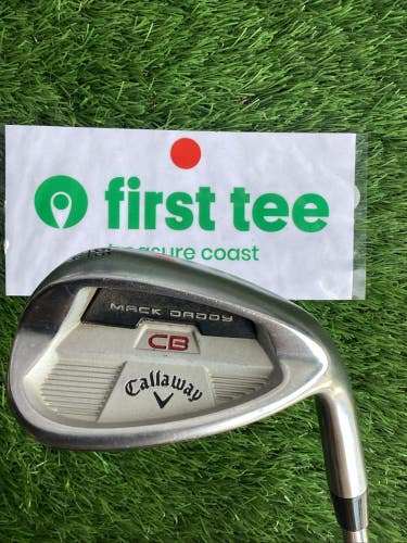 Callaway Mack Daddy CB Sand Wedge 56* SW With KBS Steel Shaft