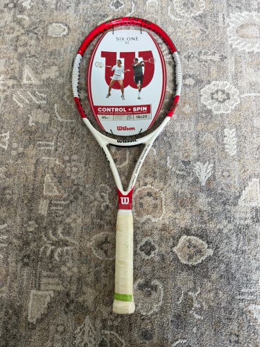 Adult Wilson Six One Tennis Racquet (New)