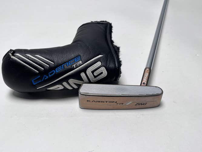 Ping Karsten TR Zing Putter 35" Black Dot Mens RH HC