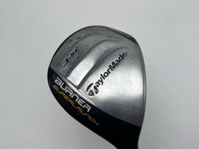 TaylorMade Burner Superlaunch 3 Hybrid 18* REAX 60g Regular Graphite Mens RH