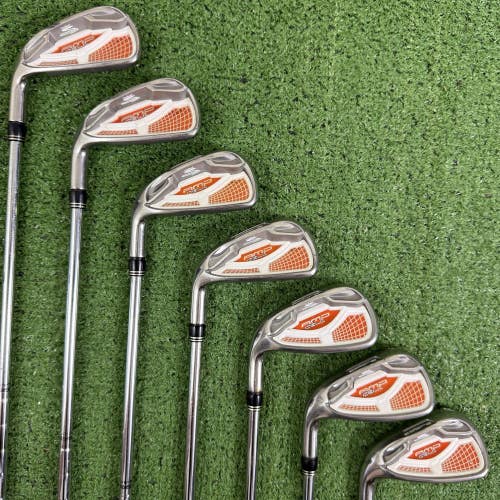Cobra AMP Cell Iron Set 4-PW Dynalite 90 Stiff Flex Left Handed -1 Short