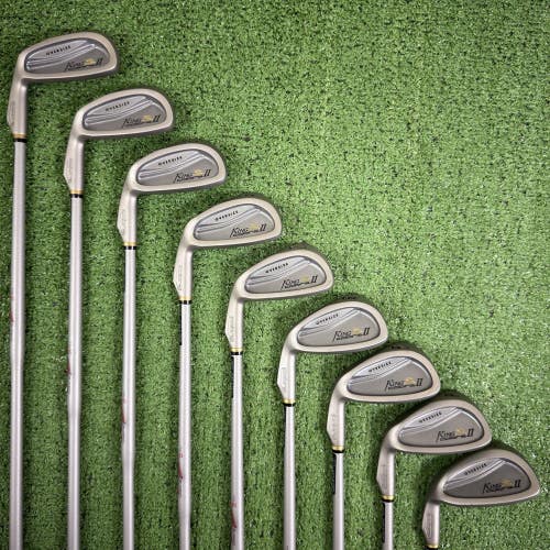 King Cobra II Oversize Iron Set 3-PW SW IQ System Stiff Flex Left Handed