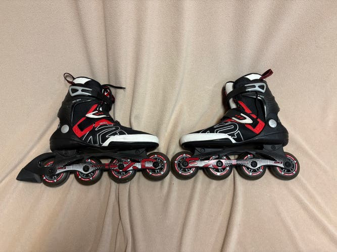 K2 EXO Inline Skates Regular Width Size 9 (Used)