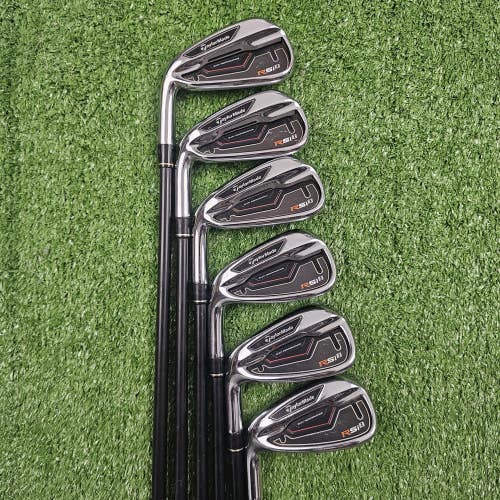 Taylormade RSi 1 Iron Set 5-PW Reax 65g Regular Flex Graphite Left LH +0.5"