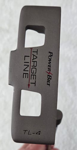 Power Bilt Target Line TL-4 Putter RH; Steel Shaft