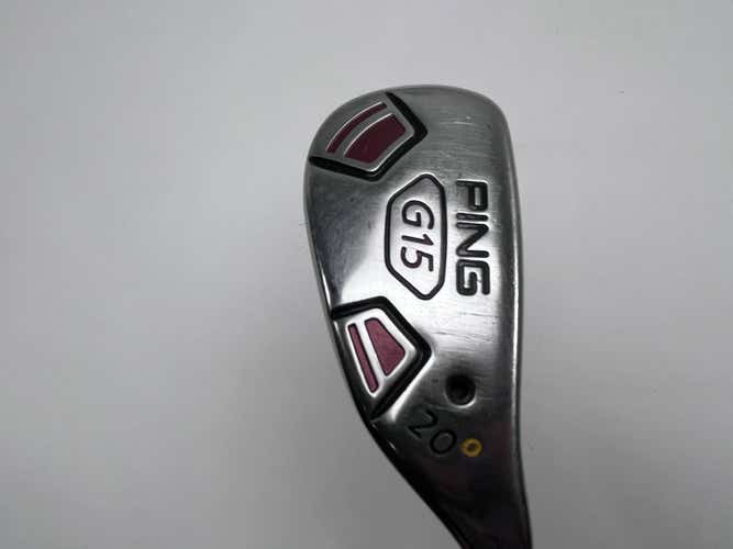 Ping G15 3 Hybrid 20* TFC 149 H Stiff Graphite Mens RH Midsize Grip