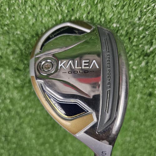 Taylormade Kalea Gold 5 Hybrid 27 5H 40g Soft Ladies Womens Graphite RH 38"