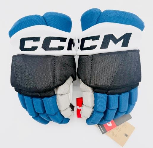New Tampa Bay Lightning CCM Tacks XF Pro NHL Hockey Gloves-13”