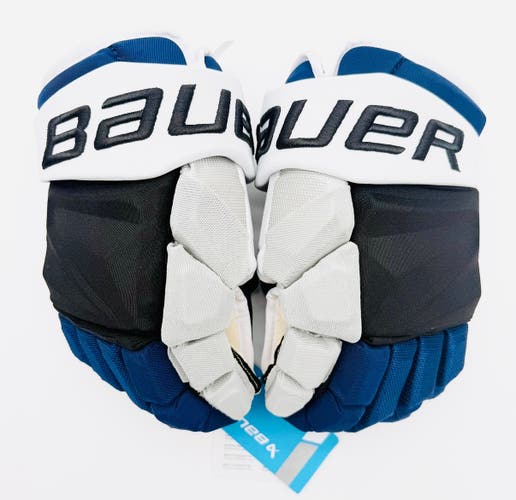 New Tampa Bay Lightning Bauer Vapor Hyperlite NHL Hockey Gloves-14”