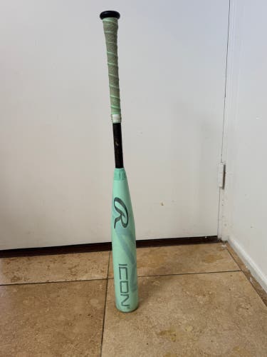 2026 Rawlings Icon Composite USABat Certified Bat (-8) 22 oz 30" (Used)