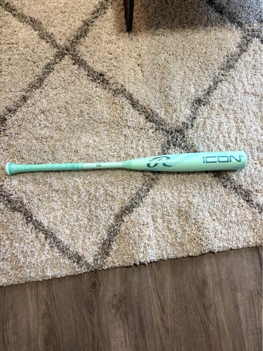 2026 Rawlings Icon Composite BBCOR Certified Bat (-3) 30 oz 33" (Used)