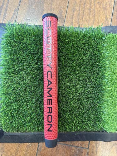 New Scotty Cameron Matador Oversized Studio Design Putter Grip / Red