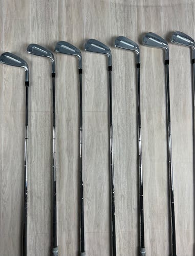 Men's 2025 TaylorMade P-790 Right Handed Iron Set Stiff Flex Steel Shaft (New)