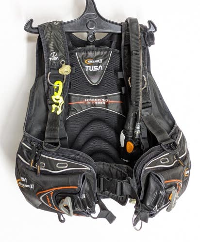 TUSA Conquest II A.P.A. Scuba Dive Weight Integrated BCD Jacket BC BCJ XS, Small